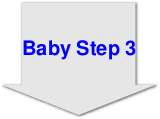 Baby Step 3 Arrow